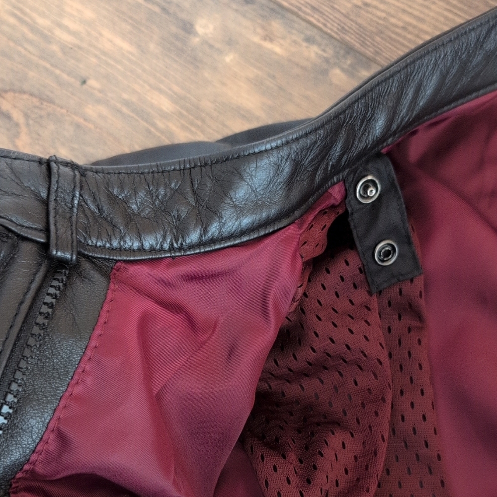 Harley Davidson Zip Out Hoodie Genuine Leather Jacket Coat XL R205 - Picture 12 of 16